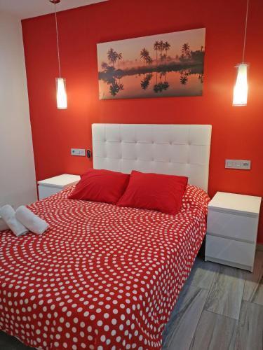 Conil Red-Black Apartment コニル・デ・ラ・フロンテラ エクステリア 写真